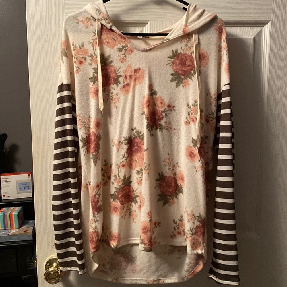 Floral Hoodie